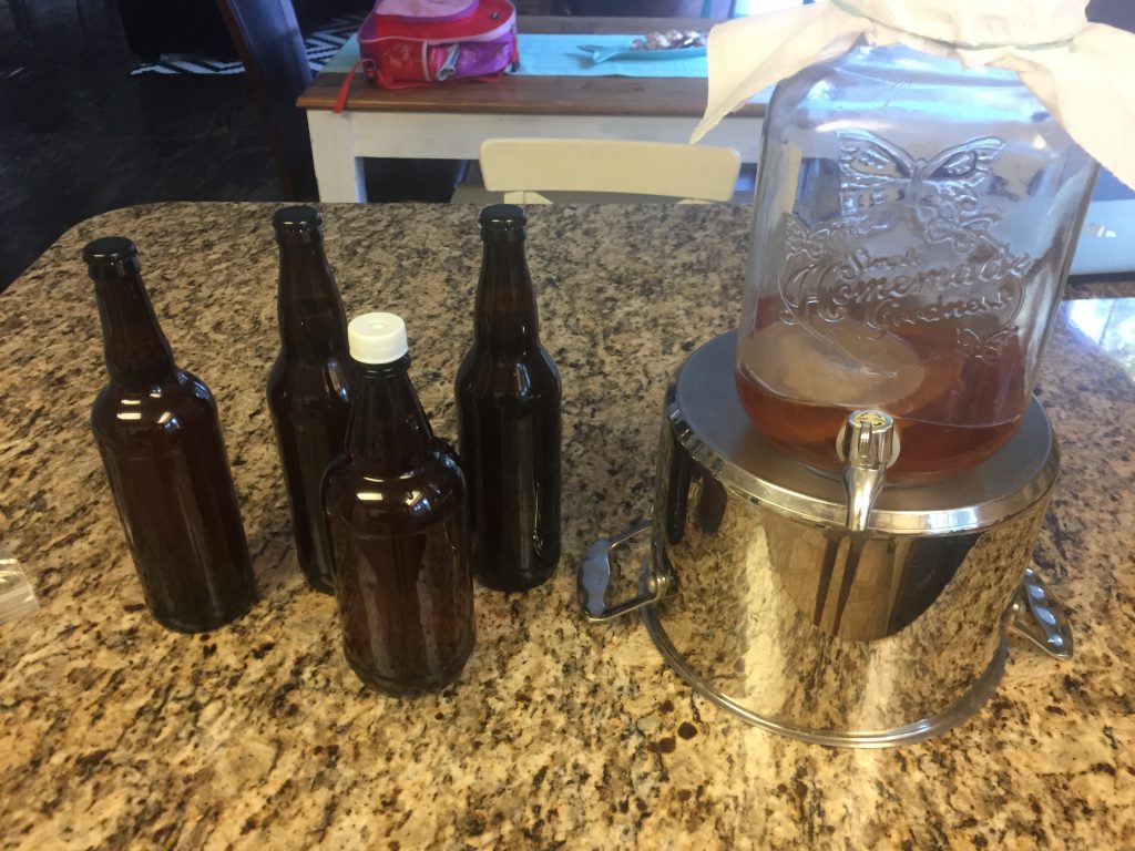 How to bottle kombucha